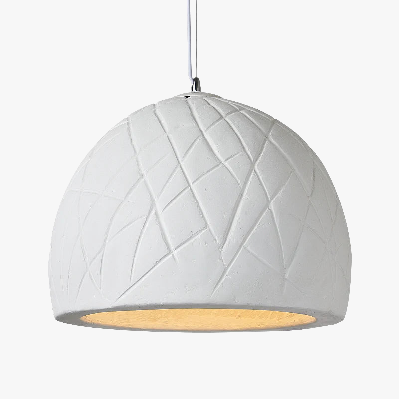 lustre led semi circulaire style wabi sabi nordique créatif