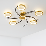 Lustre led style nordique décoration maison luminaire suspendu