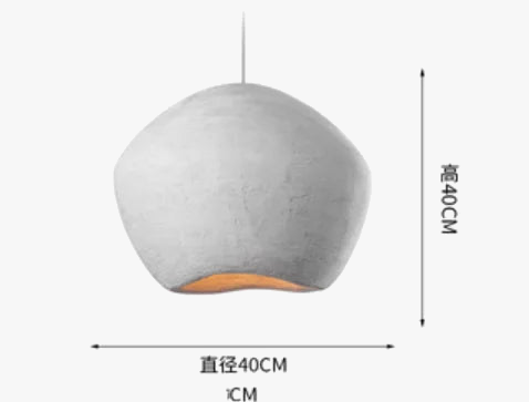 lustre led style nordique wabi sabi pour restaurant et bar