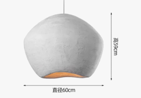 lustre led style nordique wabi sabi pour restaurant et bar