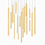 Lustre led suspendu design moderne pour villa loft hôtel
