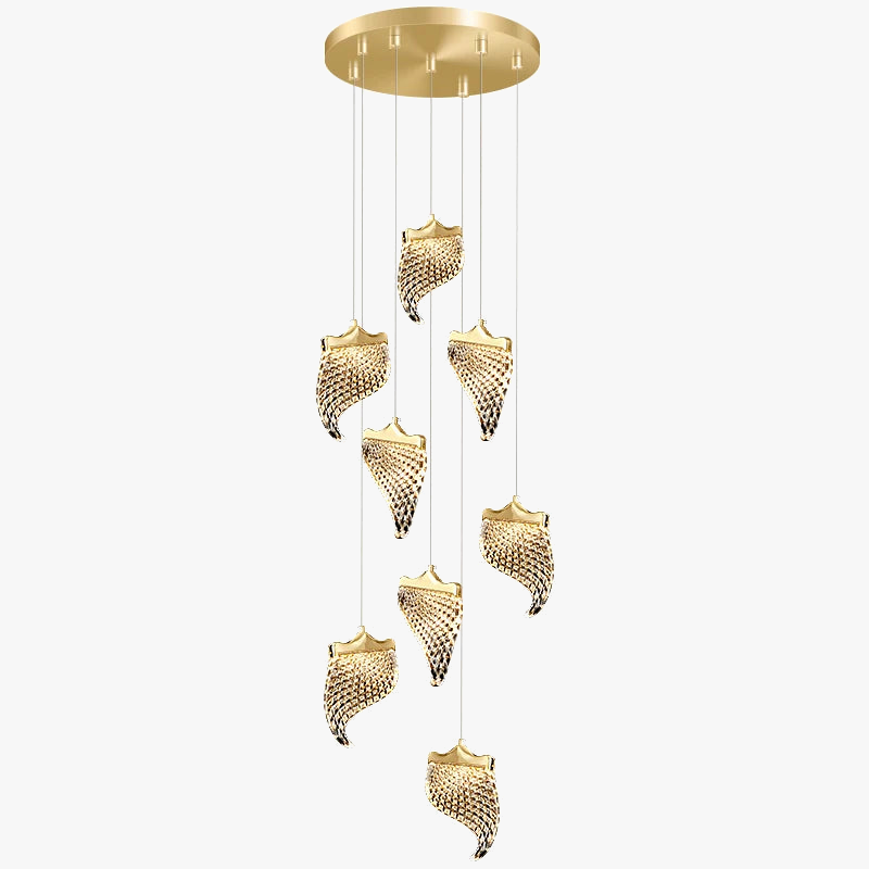 lustre led suspendu pour éclairage moderne intérieur
