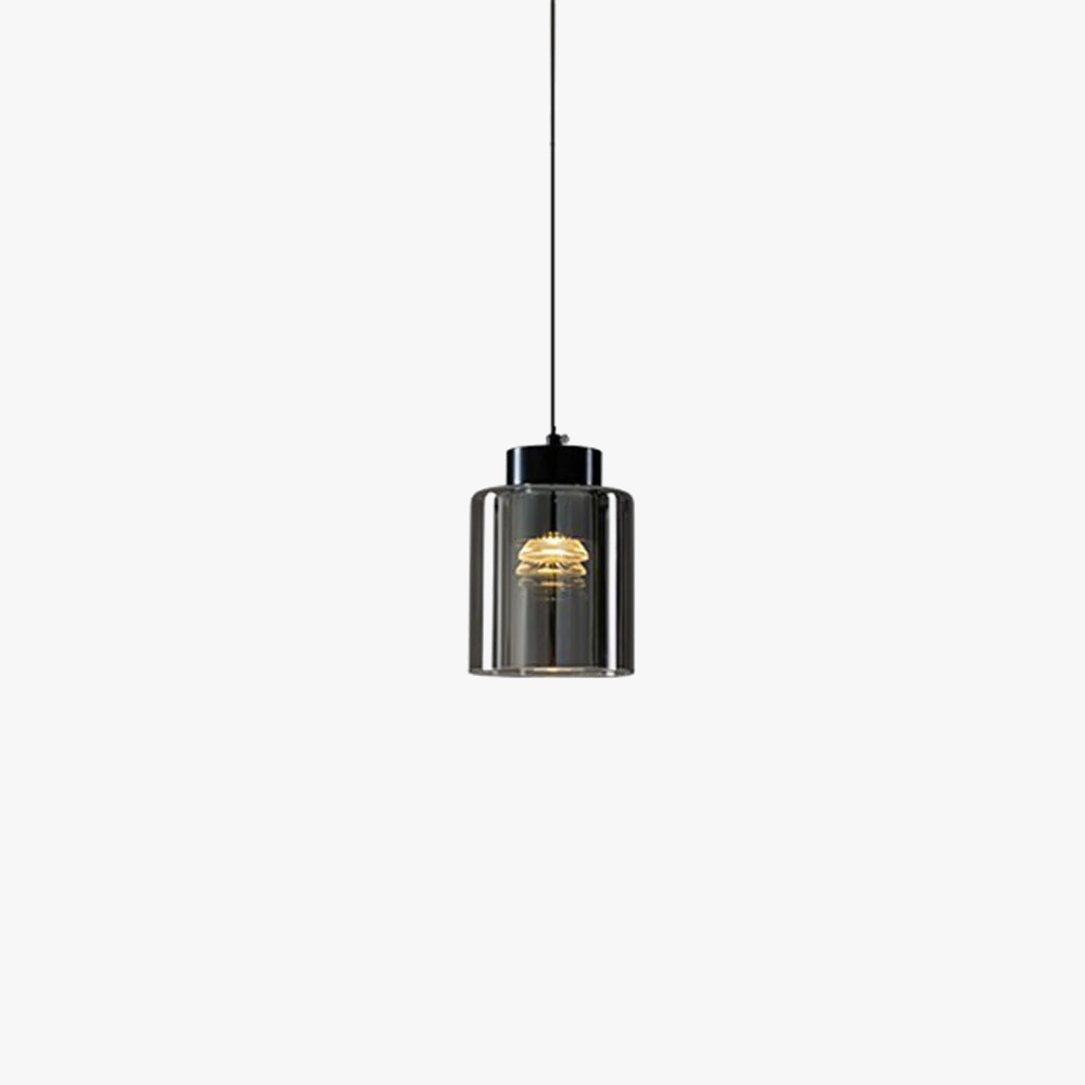 lustre à led tendance en forme de bouteille pour intérieur moderne