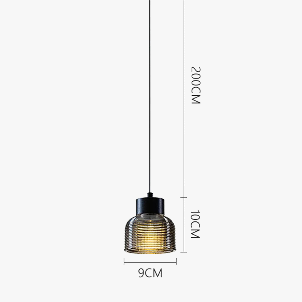 lustre à led tendance en forme de bouteille pour intérieur moderne
