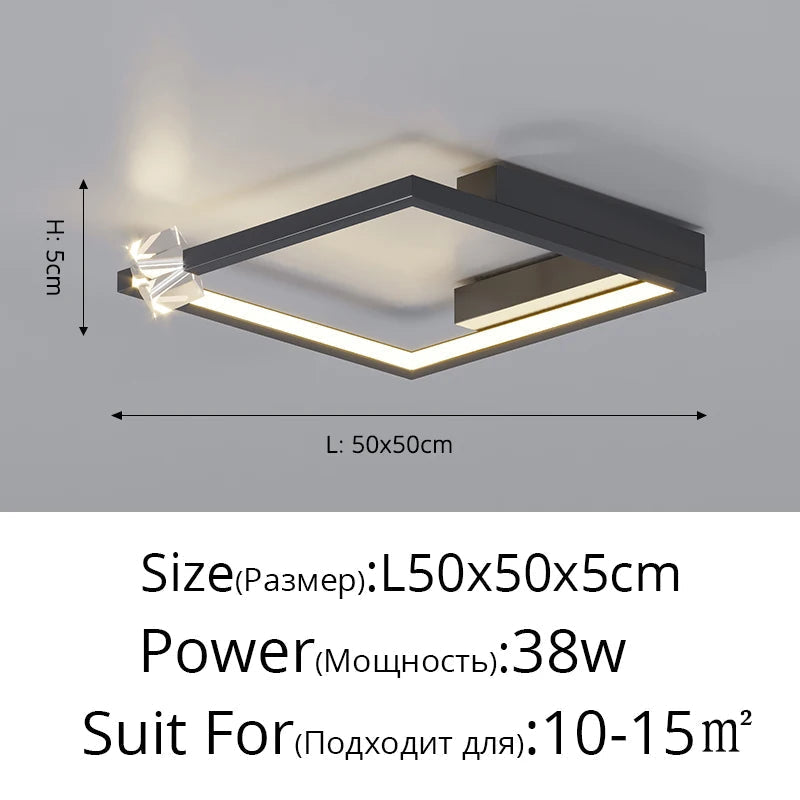 lustre led ultra fin pour tous les espaces intérieurs