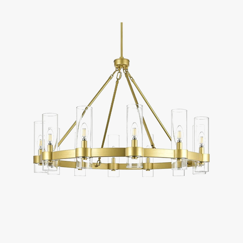 lustre led vintage américain à intensité variable pour un éclairage unique
