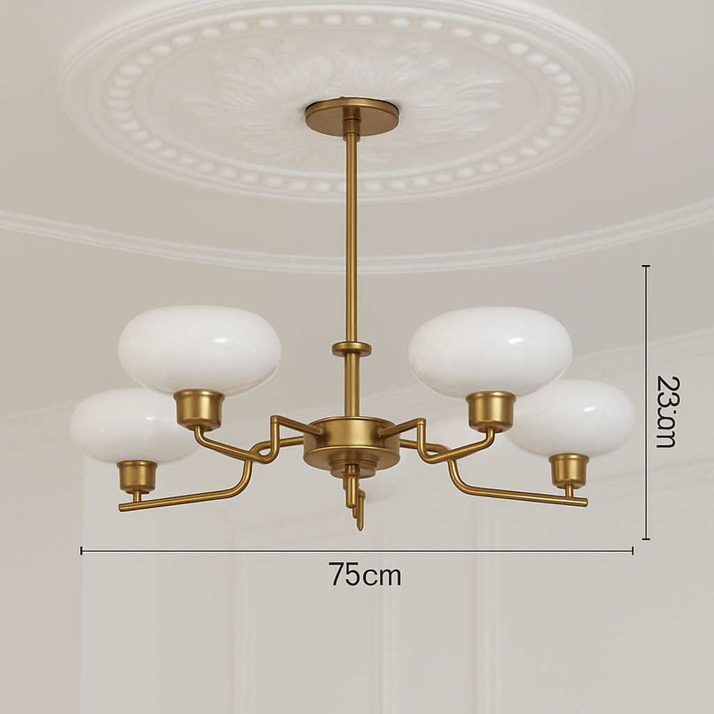 lustre led vintage style bauhaus éclairage suspendu créateur nordique