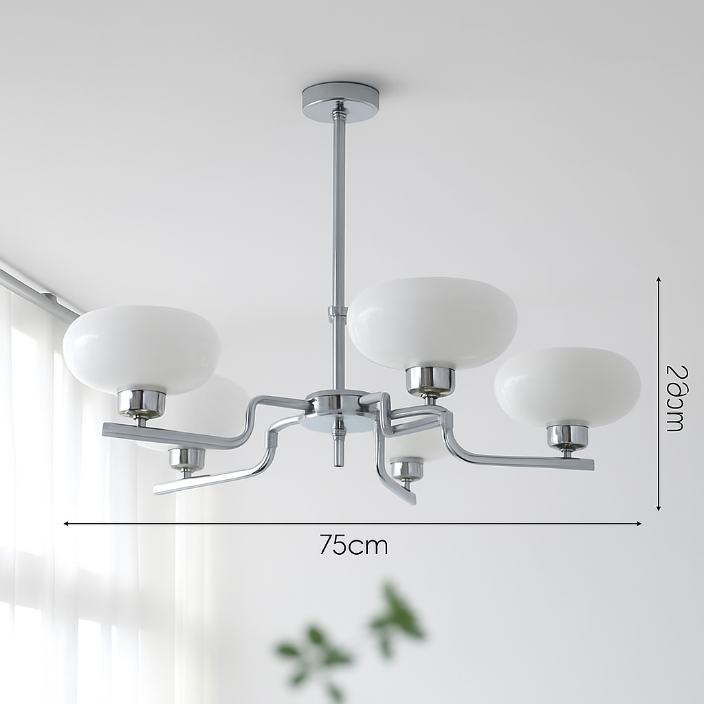 lustre led vintage style bauhaus éclairage suspendu créateur nordique