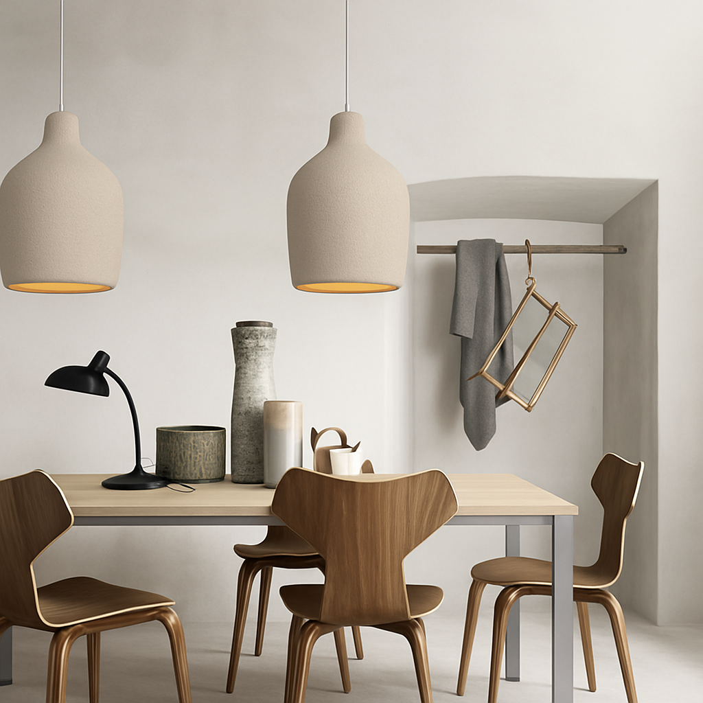 lustre led wabi sabi designer pour décoration maison