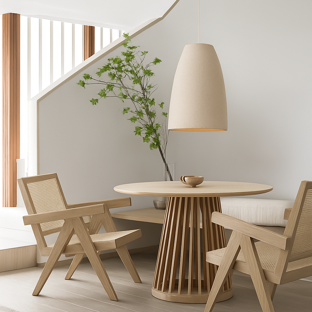 lustre led wabi sabi designer pour décoration maison