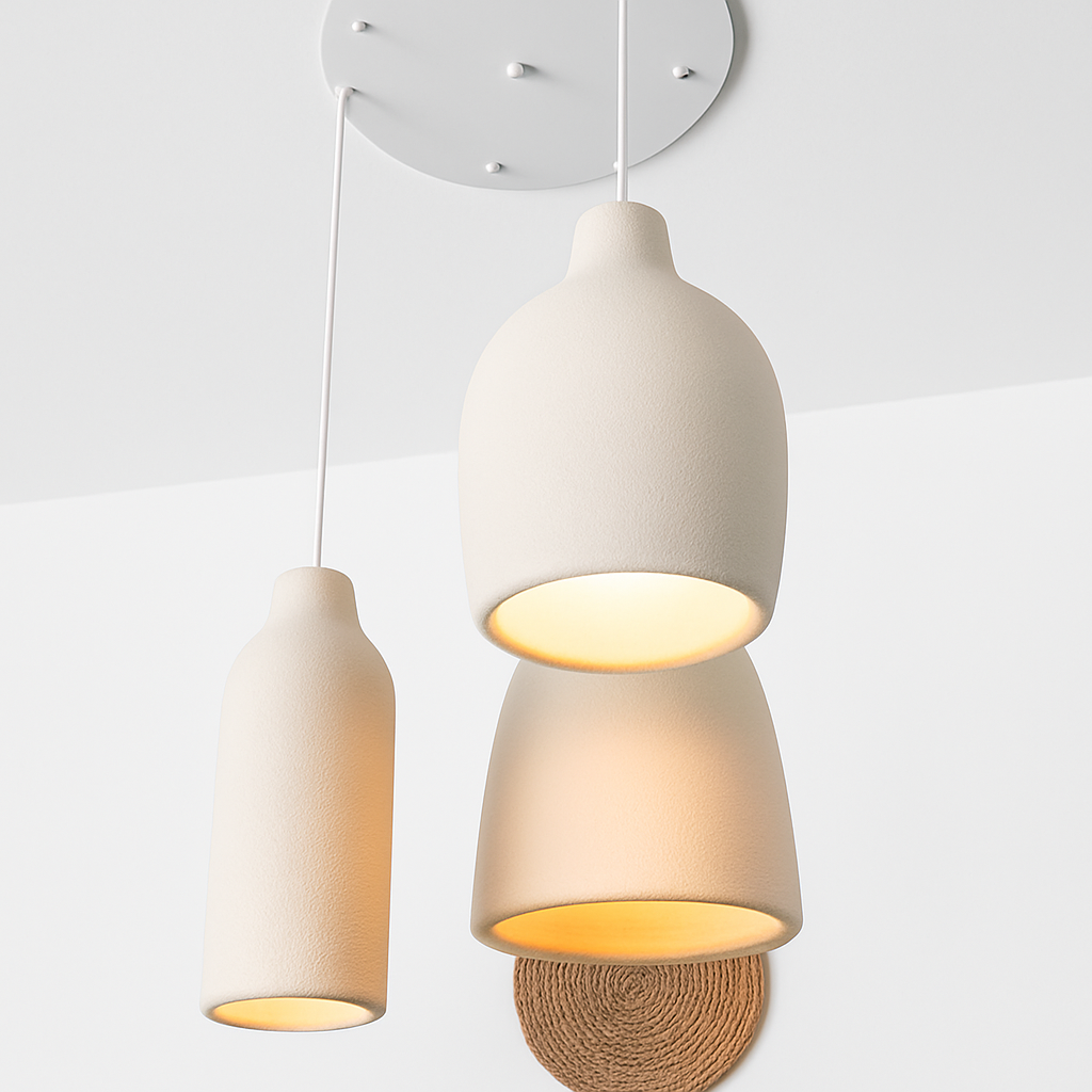lustre led wabi sabi designer pour décoration maison