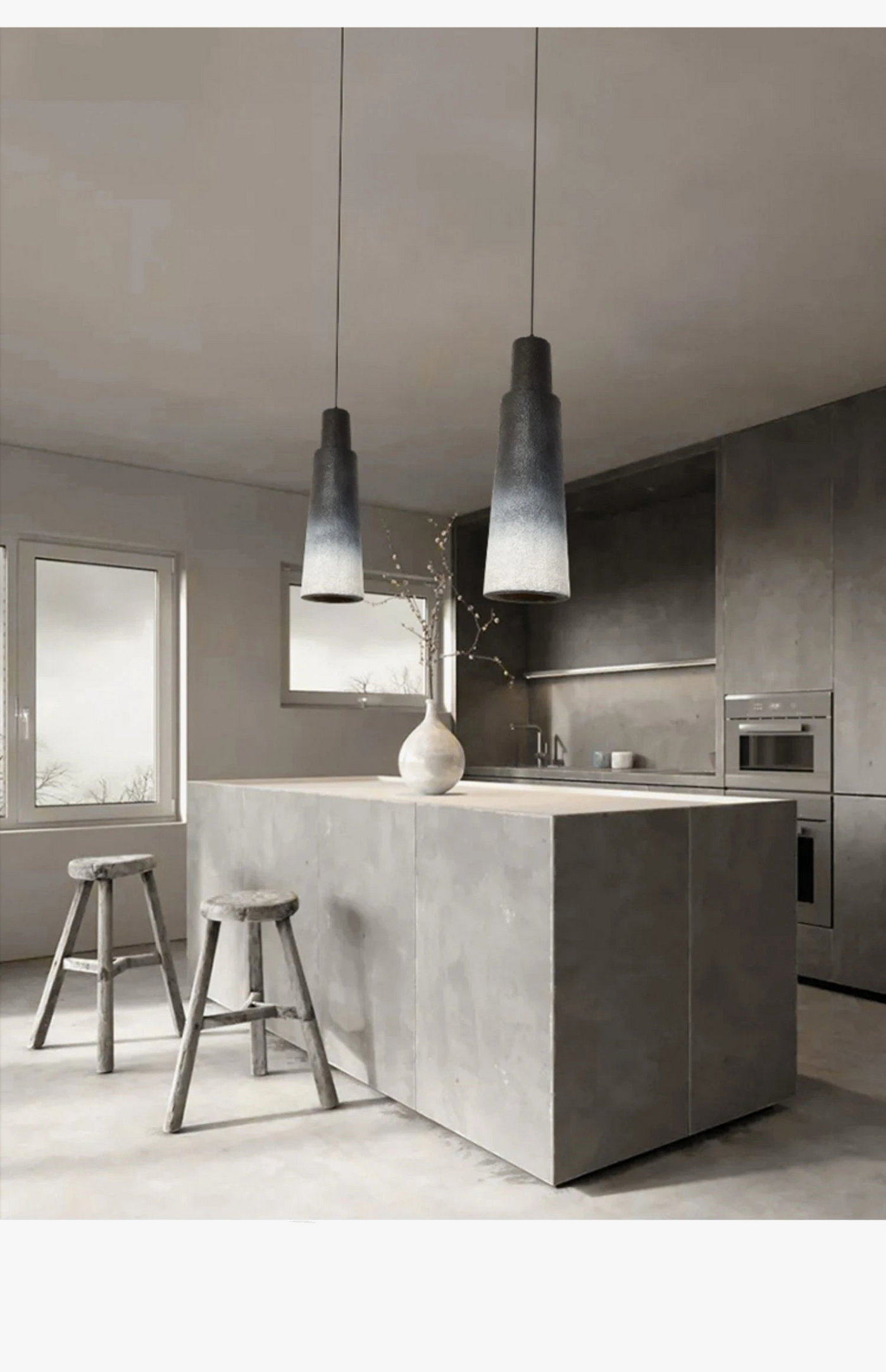 lustre led wabi sabi nordique pour restaurant et bar