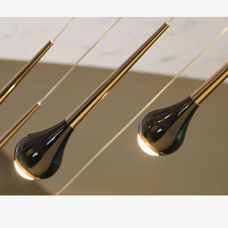 lustre long nordique moderne creux idéal pour loft hôtel appartement