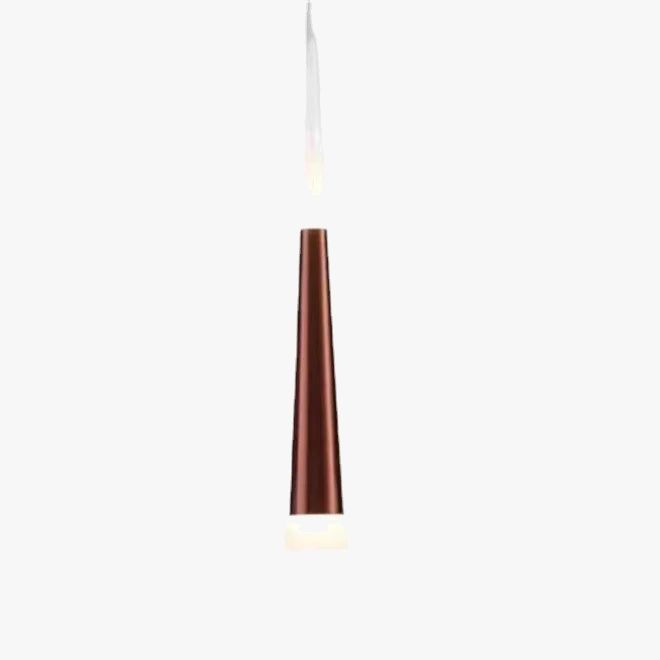 lustre lumineux conique à led design moderne nordique