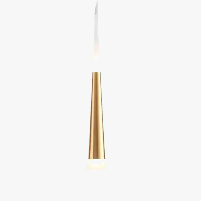 lustre lumineux conique à led design moderne nordique