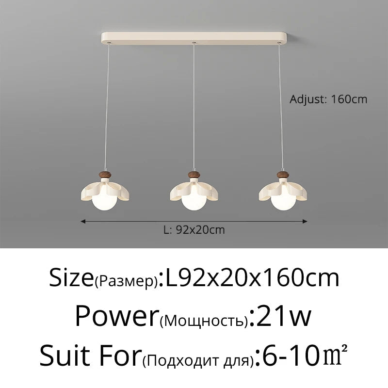 lustre médiéval rétro en bois massif pour intérieur et extérieur
