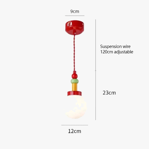 lustre macaron led pour chambre enfants garçons filles éclairage décoratif