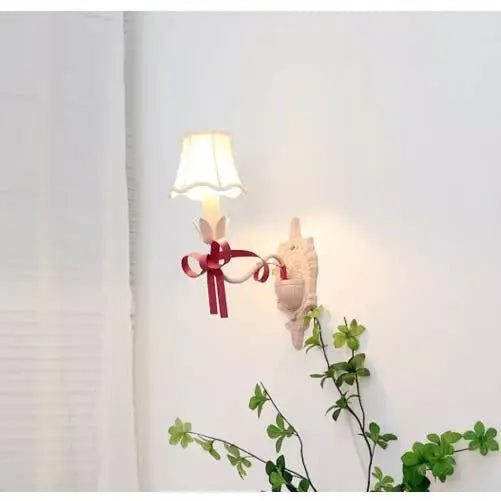 lustre mignon pour enfant style pastoral avec nœud