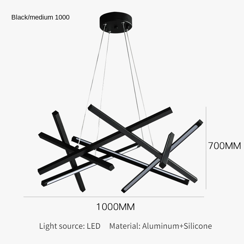 lustre minimaliste design lumière géométrique pour intérieur élégant