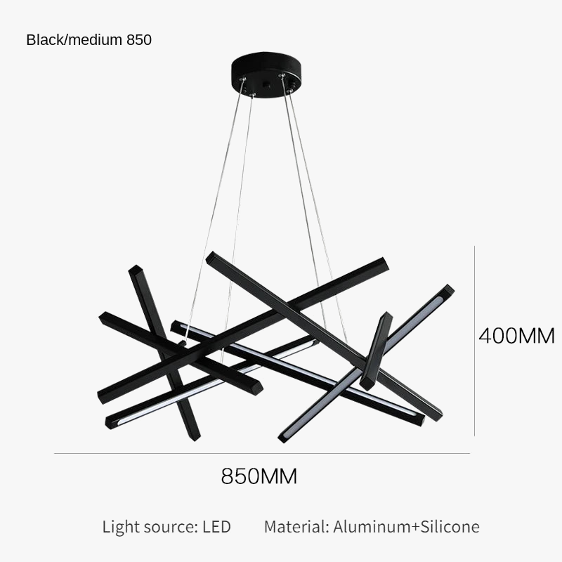 lustre minimaliste design lumière géométrique pour intérieur élégant