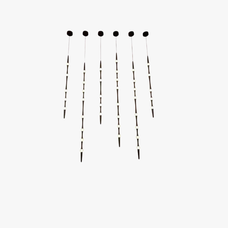 lustre minimaliste en aluminium et acrylique éclairage moderne réglable 3000K