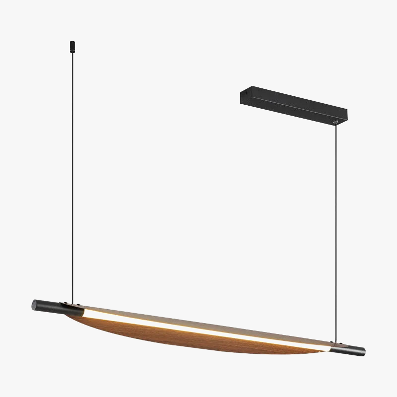 lustre minimaliste en métal avec 3 fils réglables pour bar