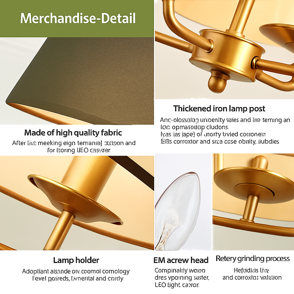 lustre minimaliste en tissu pour un éclairage moderne et élégant