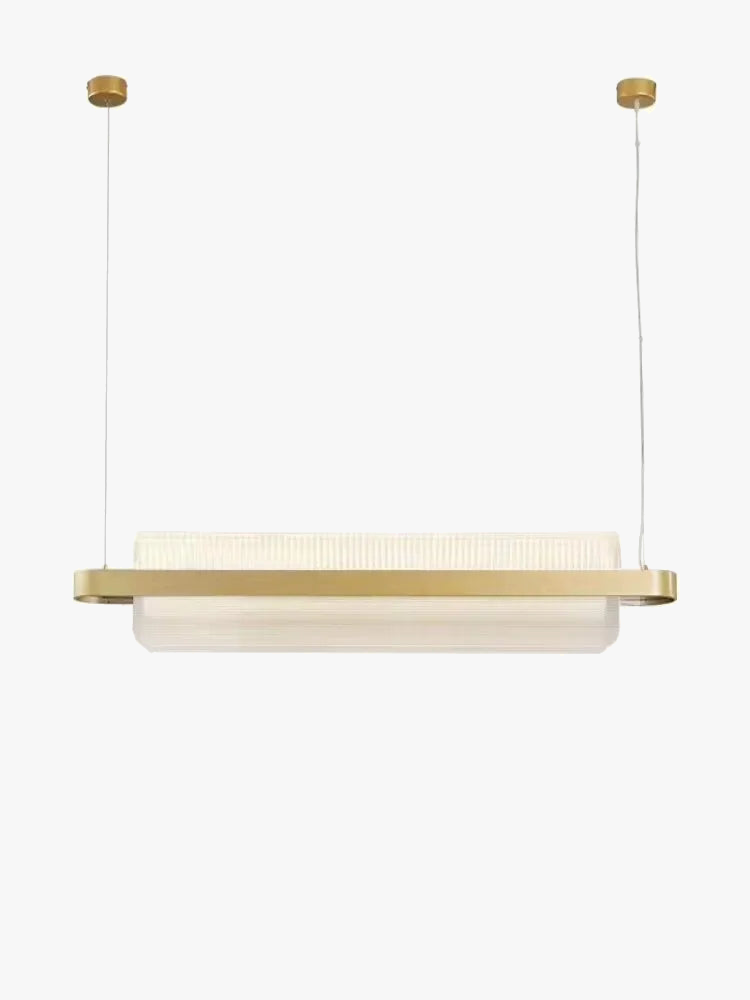 lustre minimaliste long pour restaurant café ou bureau créatif