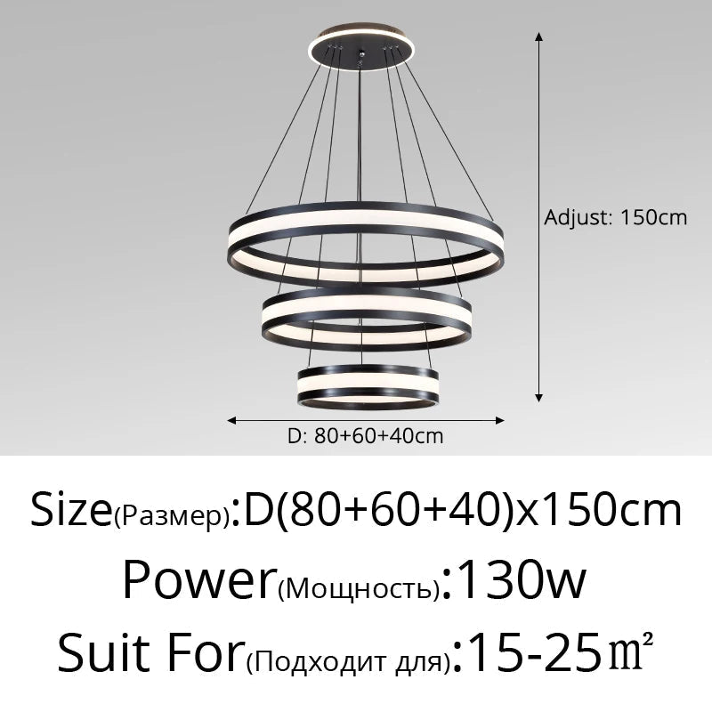 lustre minimaliste moderne italien pour une ambiance luxueuse