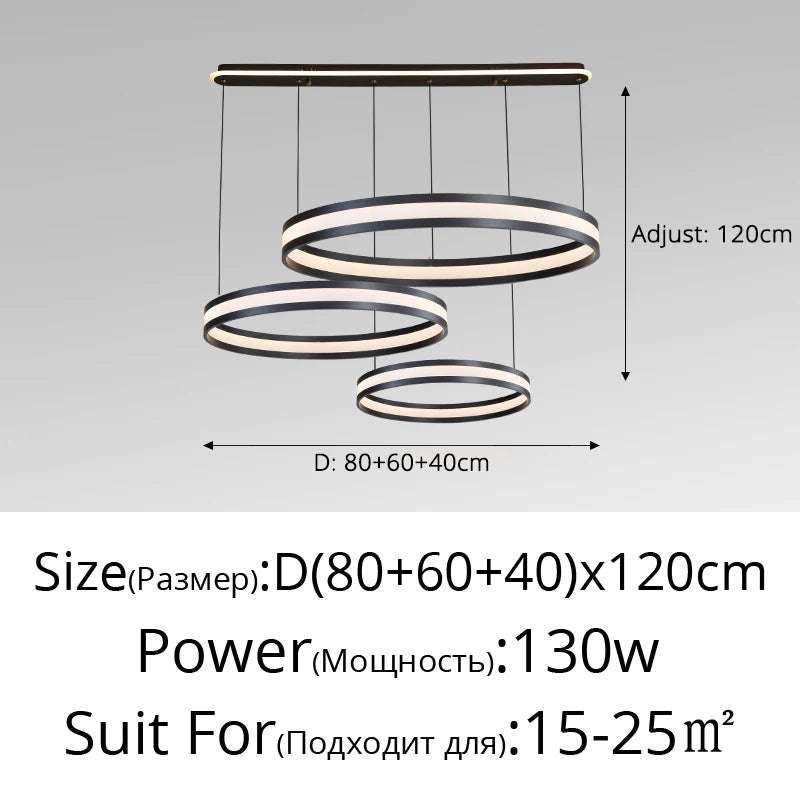 lustre minimaliste moderne italien pour une ambiance luxueuse