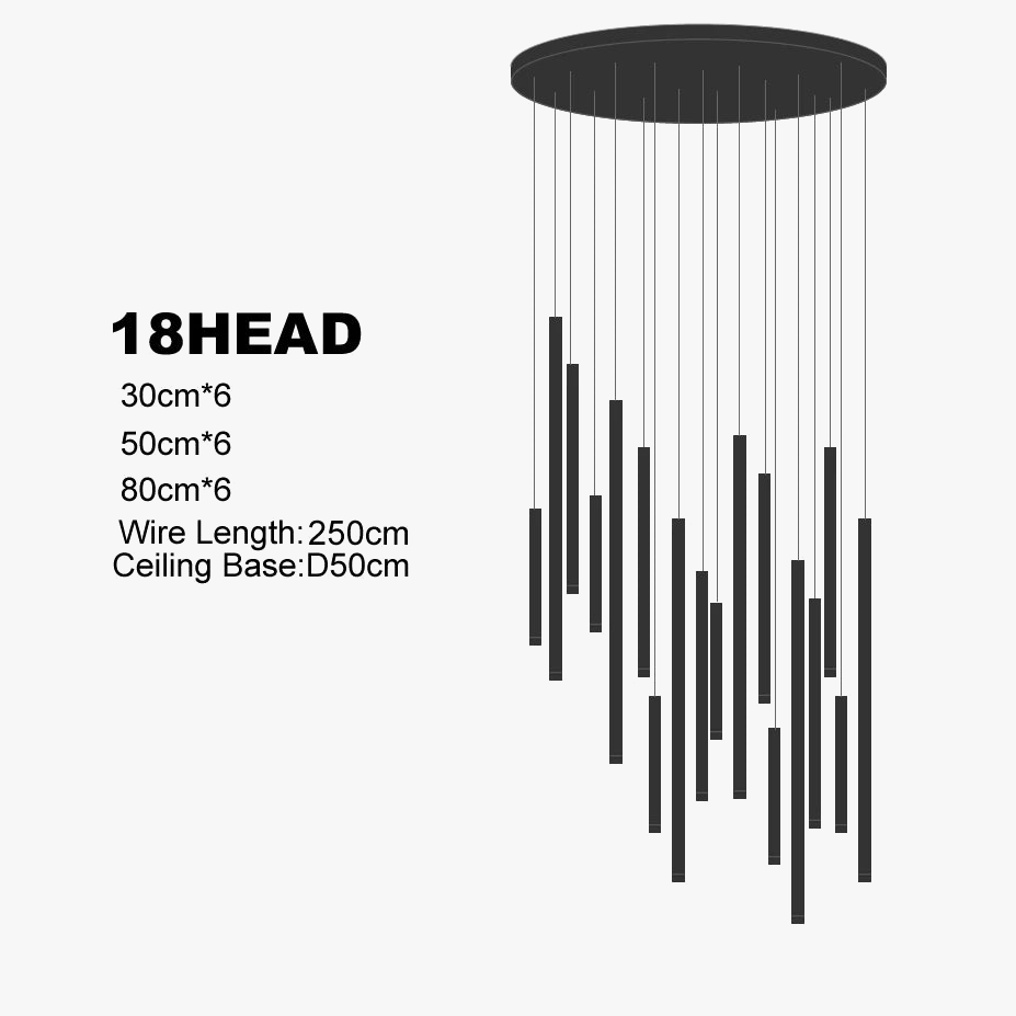 lustre minimaliste postmoderne en métal led double loft éclairage intérieur