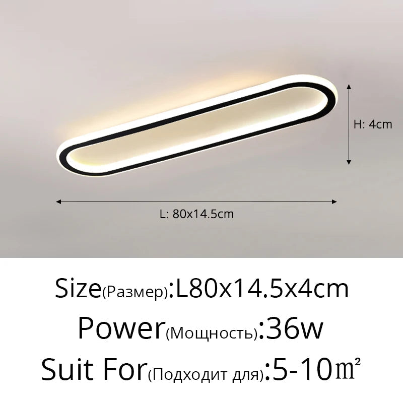 lustre moderne avec bande led robuste pour éclairage intérieur