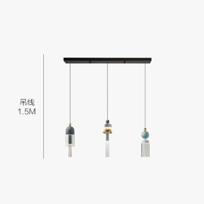 lustre moderne créatif d'art nordique pour bar et restaurant
