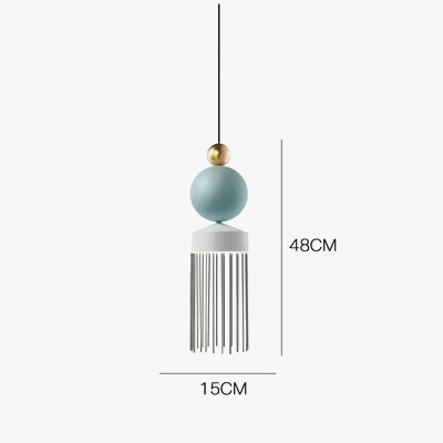 lustre moderne créatif d'art nordique pour bar et restaurant