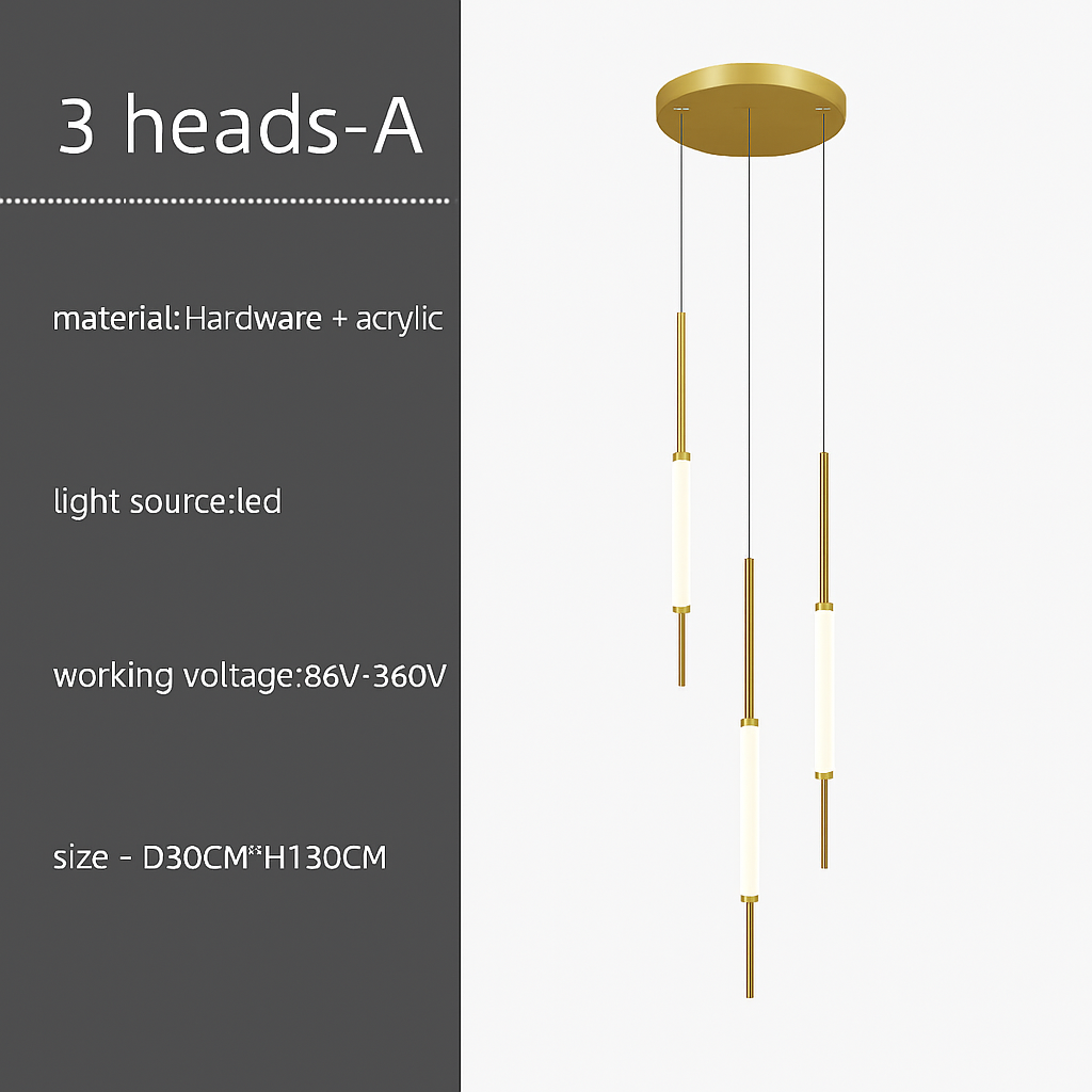 lustre moderne design créatif pour intérieur élégant