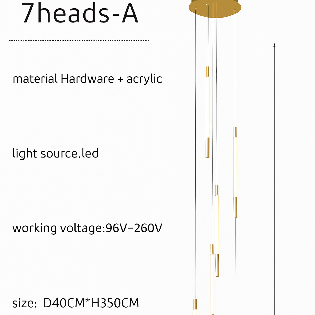 lustre moderne design créatif pour intérieur élégant