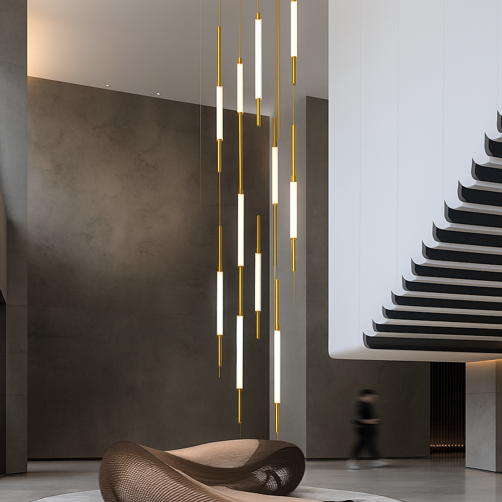 lustre moderne design créatif pour intérieur élégant