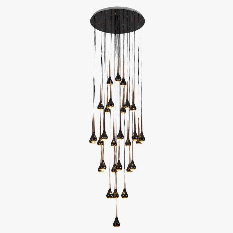lustre moderne design luxe pour villa duplex