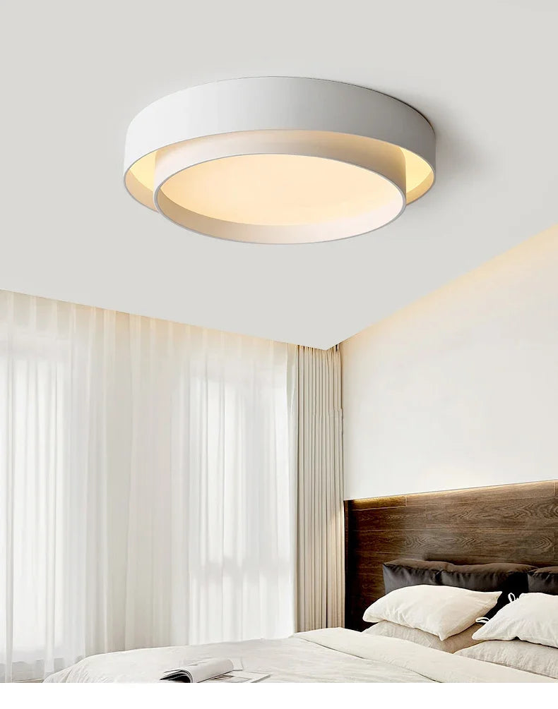 lustre moderne design nordique avec éclairage led 2024