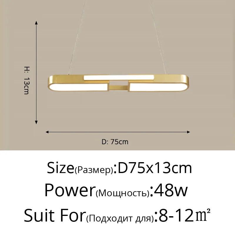 lustre moderne design nordique pour décoration intérieure élégante