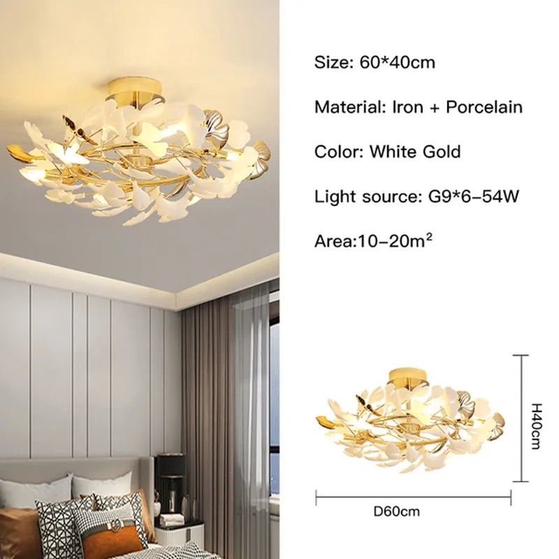 lustre moderne design nordique pour intérieur suspendu au plafond