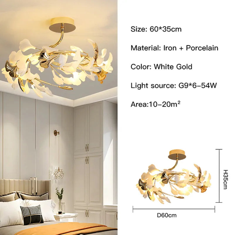 lustre moderne design nordique pour intérieur suspendu au plafond
