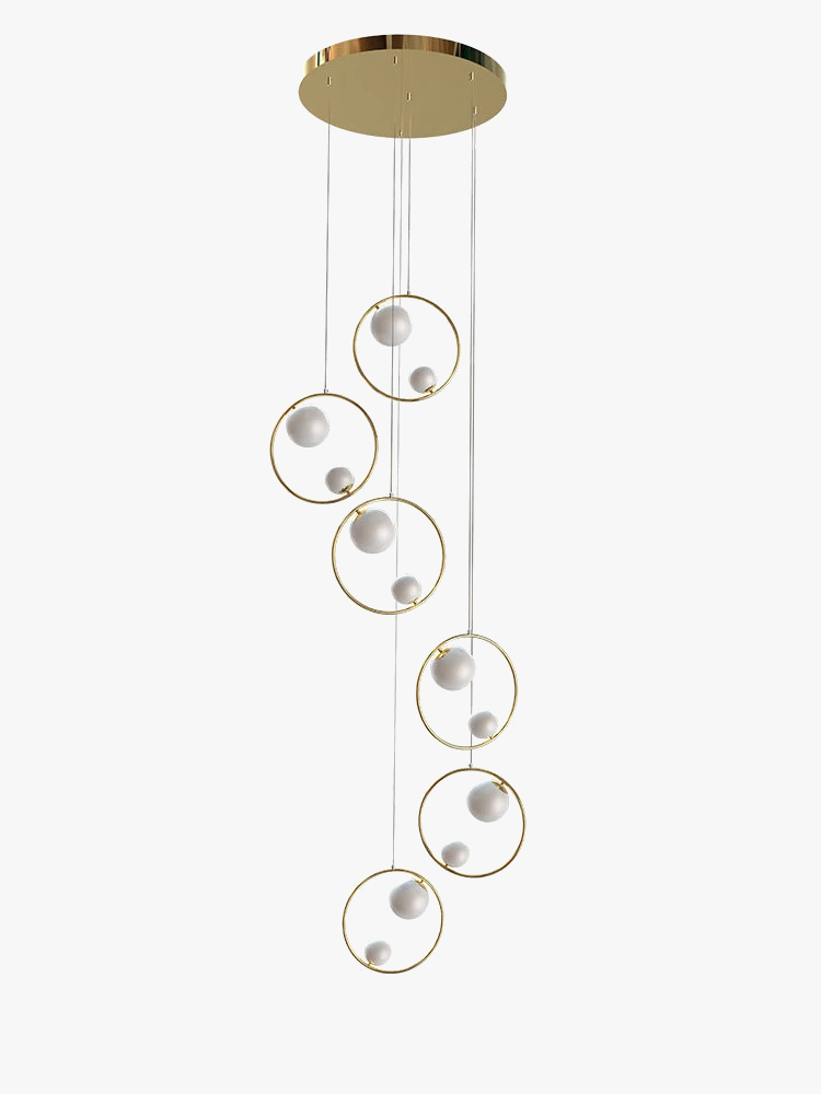 lustre moderne design pour un intérieur loft élégant