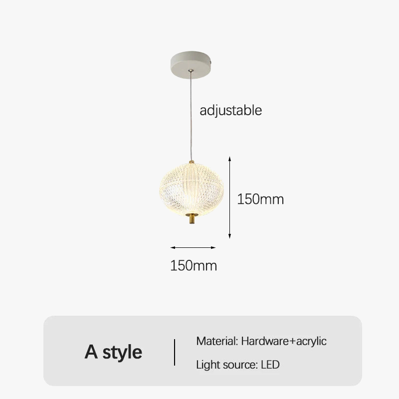 lustre moderne design simple lampe à led suspendue décorative