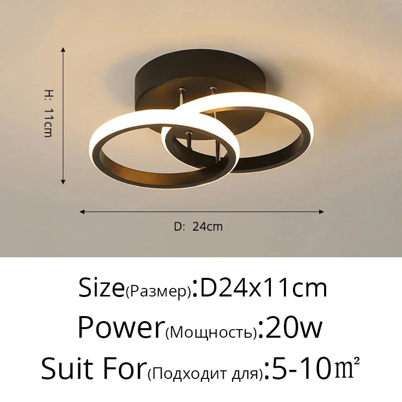 lustre moderne dimmable design intérieur lumineux rectangle décoratif