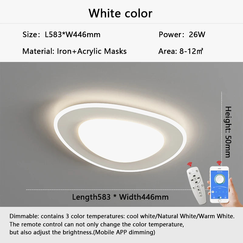 lustre moderne dimmable pour décoration intérieure design élégant