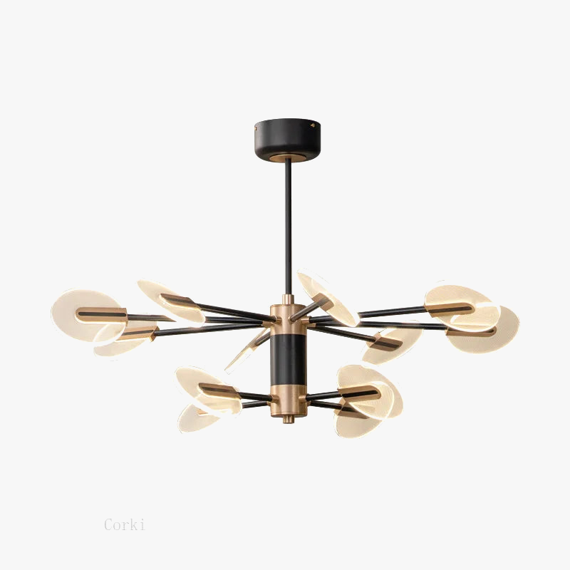 lustre moderne en acrylique design nordique pour une décoration élégante