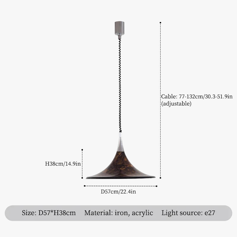 lustre moderne en acrylique pour décoration intérieure élégante
