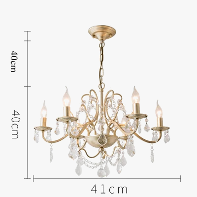 lustre moderne en cristal avec éclairage led élégant pour votre intérieur