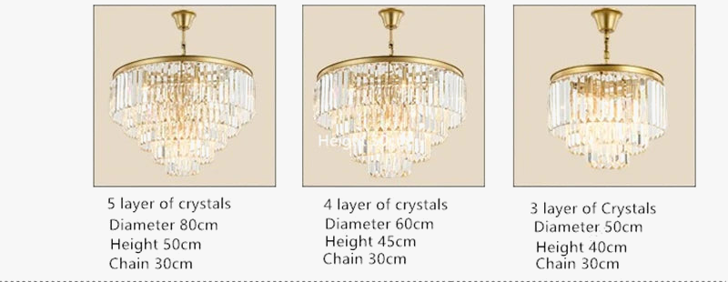 lustre moderne en cristal éclairage suspendu design nordique élégant